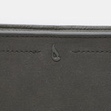 Shoulder bag in grey recycled materials