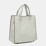 Bolso shopper en materiales reciclados blanco
