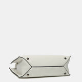 Bolso shopper en materiales reciclados blanco