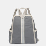 Mochila en materiales reciclados gris