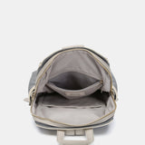 Mochila en materiales reciclados gris