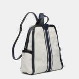 Mochila en materiales reciclados beige