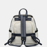 Mochila en materiales reciclados beige