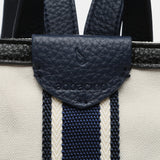 Mochila en materiales reciclados beige