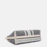 Bandolera en materiales reciclados gris