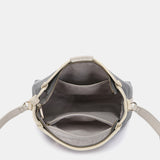 Bandolera en materiales reciclados gris