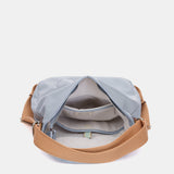 Bolso - mochila en materiales reciclados azul