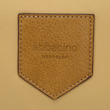 Yellow recycled material shoulder bag