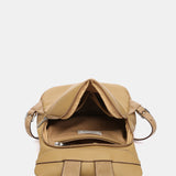 Mochila en materiales reciclados camel