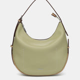 Shoulder bag in green recycled materials