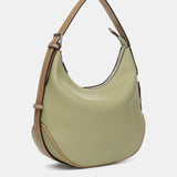 Shoulder bag in green recycled materials
