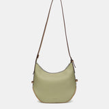 Shoulder bag in green recycled materials