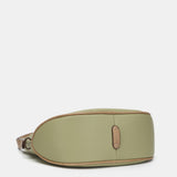 Shoulder bag in green recycled materials