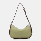 Borsa a tracolla in materiale riciclato verde