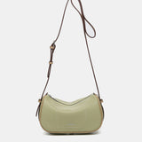 Borsa a tracolla in materiale riciclato verde
