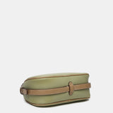 Borsa a tracolla in materiale riciclato verde