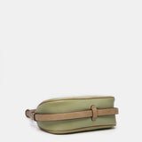 Borsa a tracolla in materiale riciclato verde