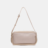 Bandolera en materiales reciclados beige