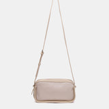 Bandolera en materiales reciclados beige