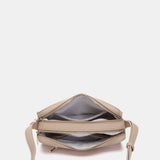 Bandolera en materiales reciclados beige
