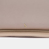 Bandolera en materiales reciclados beige