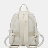 Zaino beige in materiale riciclato