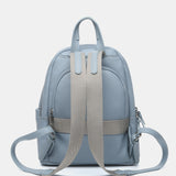 Mochila en materiales reciclados azul