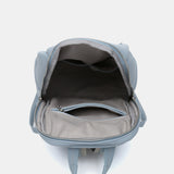 Mochila en materiales reciclados azul