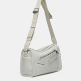 Bandolera en materiales reciclados beige