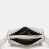 Bandolera en materiales reciclados beige