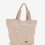 Beach bag in beige