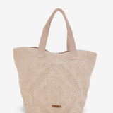 Beach bag in beige