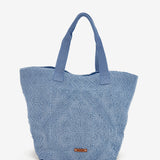 Strandtasche in Blau