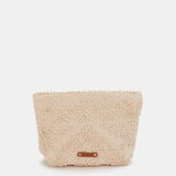 Beige toiletry bag