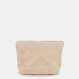 Beige toiletry bag