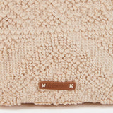 Beige toiletry bag