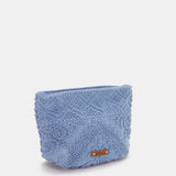 Toiletry bag in blue