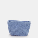 Toiletry bag in blue