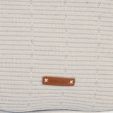 Borsa da spiaggia con stampa blu
