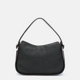 Bolso de hombro pequeño en materiales reciclados negro