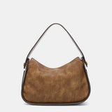 Bolso de hombro pequeño en materiales reciclados verde