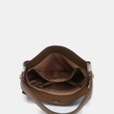 Bolso de hombro pequeño en materiales reciclados verde