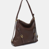 Multifunctional bag made of brown recycled materials