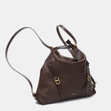 Multifunctional bag made of brown recycled materials