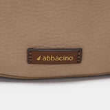 Borsa a tracolla in materiali riciclati taupe