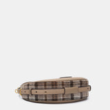 Bandolera in toupe riciclate materiali