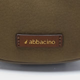 Green recycled material shoulder bag