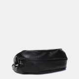 Bolso de hombro en materiales reciclados negro