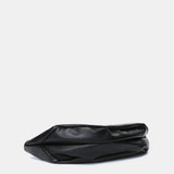 Bolso de mano en materiales reciclados negro