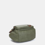 Mochila en materiales reciclados verde